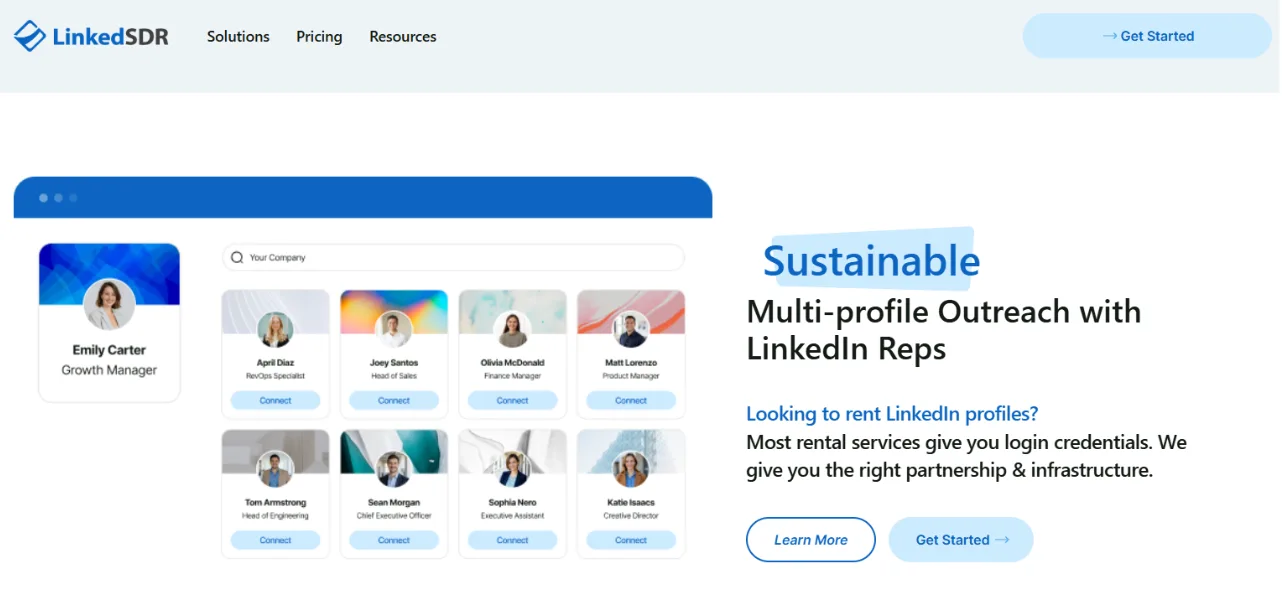 LinkedSDR homepage