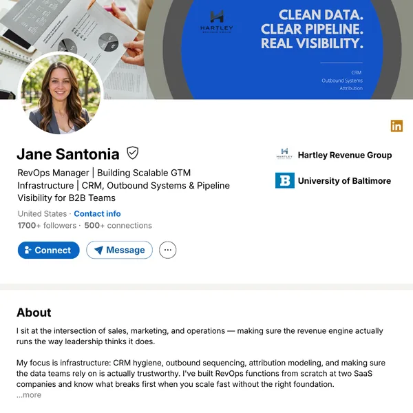 Julia Holster — Outbound Lead Generation
