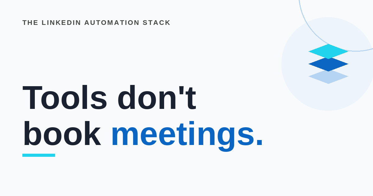 The LinkedIn Outreach Automation Stack: Tools, Tactics & 2026 Benchmarks